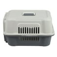 thumbnail image 1 of Hard Dog Carrier, Durable Easy To Clean Large Space Lightweight Plastic Dog Carrier  For Travel, 1 of 8
