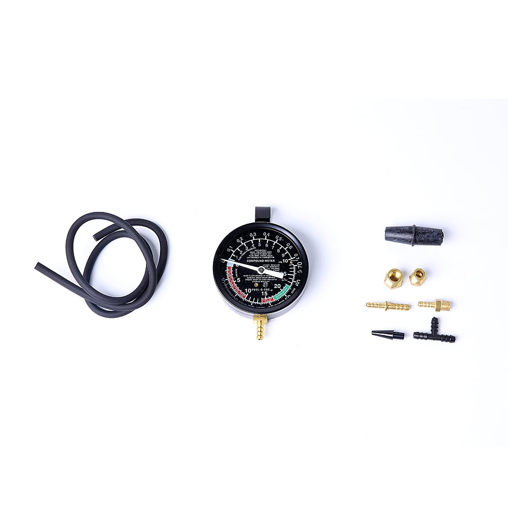Carburetor Carb Valve Fuel Pump Pressure and Vacuum Tester Gauge Test