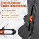thumbnail image 2 of Contour Scribe Tool with Lock Adjustable Contour Gauge Scribe Tool with 2 Pencils Edge Corner Measuring Duplicator, 2 of 5