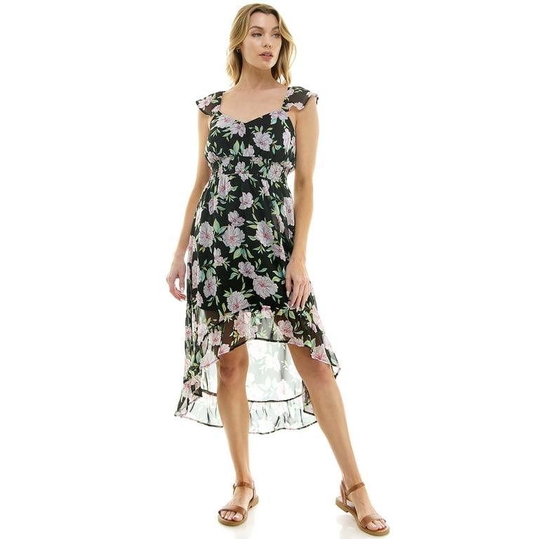 Juniors high low dresses deals