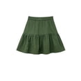 thumbnail image 6 of Women Green Skirt 2000s Harajuku Y2k Skirts Korean Elegant Girls Vintage 90s Fashion High Waist A-Line Skirt Clothes Summer-Green-S, 6 of 6