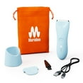 thumbnail image 2 of MERIDIAN Trimmer Plus with Charging Dock, Body Hair Trimmer for Men & Women, Below-the-Belt Groomer, Bikini Trimmer, Bonus Pouch, Sky, 2 of 9