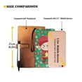thumbnail image 5 of Binienty Christmas Wallet for Women PU Leather RFID Blocking Wristlet Wallet for Women & Teen Girls Large Capacity Phone Clutch Long Wallets Zipper Around Xmas Gifts for Mom, 5 of 8