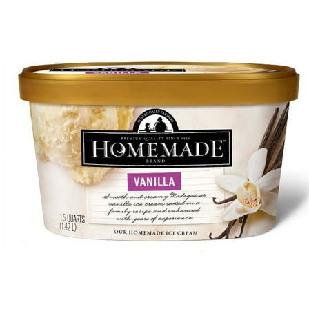 Homemade Brand Vanilla Ice Cream