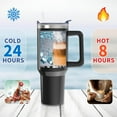 thumbnail image 4 of Best Dad Ever Gifts 40oz Tumbler with Handle and Lid Straw, Papa Daddy Cup Mug, Father‘s Day Stainless Steel Water Bottle (1 PC), 4 of 6