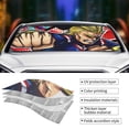 thumbnail image 2 of My Hero Academia Car Windshield Sun Shade, Front Window Sun Shades, Visor Shield Cover For Car Suv Truck, Visor Protector Blocks Uv Rays, Keep Your Vehicle Cool, Medium, 55*29.9 Inch, 2 of 8
