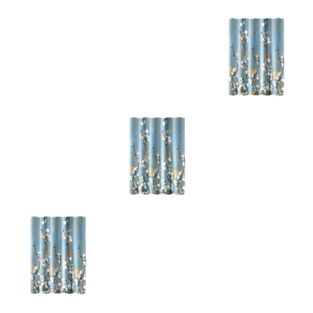 Bewildely Cortina de ducha de baño moderna: aspecto elevado de las cortinas de ducha de baño para baño Juego de cortinas de ducha de baño 100 Type1 NO1