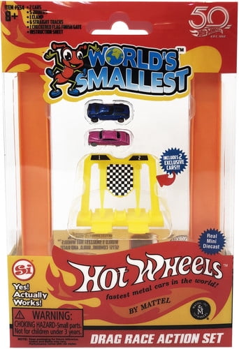 world's smallest hot wheels set
