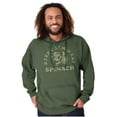 thumbnail image 5 of Keep Calm And Eat Spinach Popeye Hoodie Sweatshirt Women Men Brisco Brands S, 5 of 6