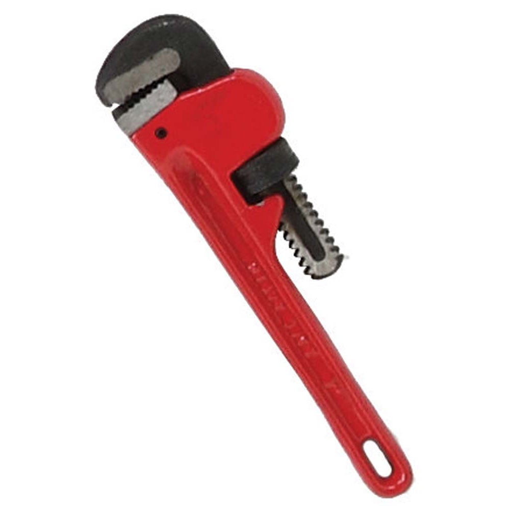 8 Inch Steel Pipe Wrench with Thumbwheel Adjustment Control TP360886