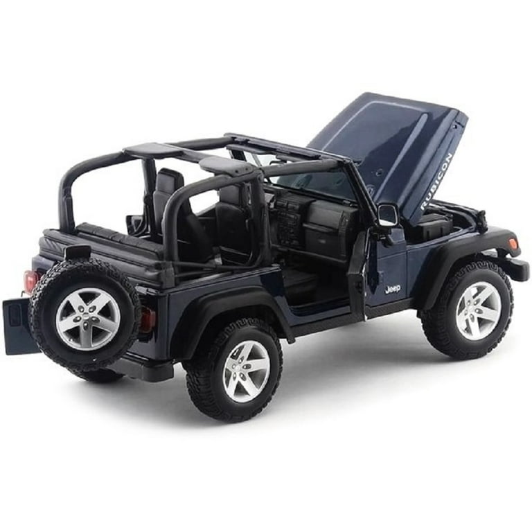 Jeep Wrangler Rubicon Deep Blue 1/18 Beyond compare Diecast Model
