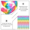 thumbnail image 2 of WASHWEPE Door Party Decorations Fringe Curtain Backdrop Multi 2Pcs 78.60X39.30X0.04in, 2 of 8