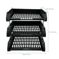thumbnail image 5 of Howish File Folder Black 3 Tier File Shelf Organizer Stackable Letter Tray Office Paper Holder Tray(13.07"X10.63"X10.04"), 5 of 8