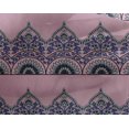 thumbnail image 4 of oneOone Georgette Viscose Fabric Leaves & Floral Block Print Sewing Fabric BTY 42 Inch Wide, 4 of 4