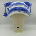 thumbnail image 5 of ROZYARD Casual Handmade Cat Ear Shape Hat Knit Windproof Hat for Late Autumn Winter Wear, 5 of 13