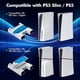 thumbnail image 2 of Soporte de refrigeración compatible con PS5 Slim & PS5, con estación de carga para mandos compatible con la consola PlayStation 5, soporte para auriculares y 11 ranuras para juegos, 2 of 7