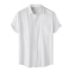 thumbnail image 2 of pstuiky camisetas de hombre, Camisa hawaiana informal de manga corta con cuello vuelto y botones para hombre ropa de hombre xxl, 2 of 9