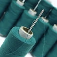 thumbnail image 4 of Over Locking Polyester Thread Quilting Sewing Spun 10 Pcs Supplies Blue Spool, 4 of 4