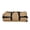 Khaki, variant on Nieyigj Large Foldable Travel Duffle Bag with Wheels, Water-Resistant Convertible Carry On Trolley Backpack (14.1 inches / 36 cm) - Army Green