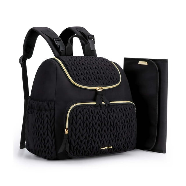 Bolsa de pañales mommore, pequeña, con cambiador