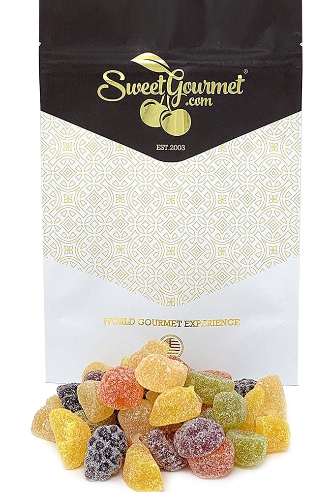 SweetGourmet English Fruit Pastilles No Artificial Colors & Flavors