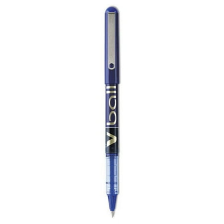 Vball Liquid Ink Roller Ball Pen, Stick, Fine 0.7 Mm, Blue Ink, Blue Barrel, Dozen | Bundle of 2 Dozen