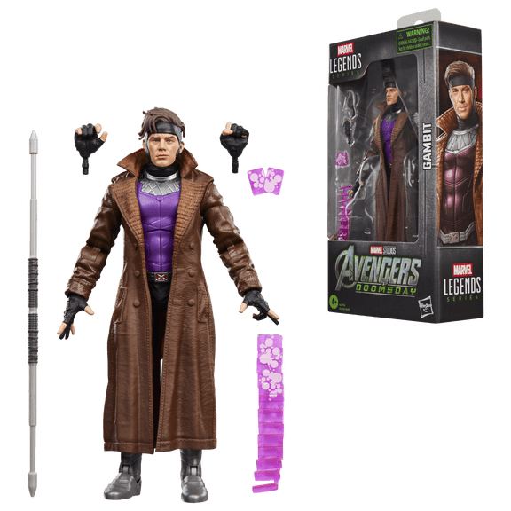 Marvel Legends Series Gambit, Marvel Studios' Avengers: Doomsday 6" Action Figure
