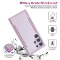 thumbnail image 2 of Allytechgroup for Samsung Galaxy S25+ Plus Case, Military Grade Shockproof Clear Case with Aluminum Frame & Soft TPU Bumper, Drop-Tested Protective Cover with Camera & Screen Guard Wireless Charging, 2 of 9