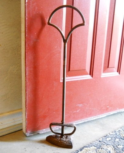 Heavy Cast Iron Pineapple Doorstop Door Porter Stop Carry Handle Home Decor Gift 