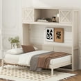 thumbnail image 1 of Lit escamotable Noble House grand format avec rangement, beige, 1 of 10