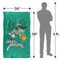 thumbnail image 5 of Power Rangers Green Ranger Silky Touch Super Soft Throw Blanket 36" x 58", 5 of 8