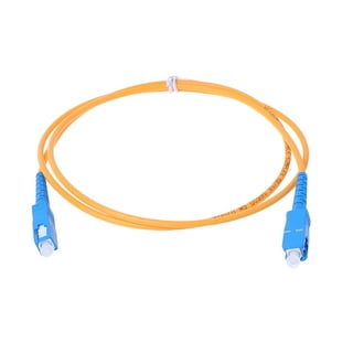 CableWholesale Fiber Optic Cable, 3 Meter (10 feet) LC to LC Lucent  Connector Duplex 9/125 Single-Mode Fiber Optic LC-LC Optical Connection  Cable