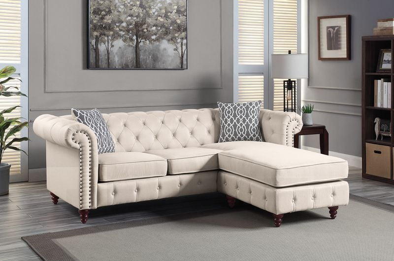 sectional sofa beige color