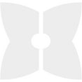 thumbnail image 4 of 20"OD x 4"ID x 7 1/2"C x 1"P Cosmo Architectural Grade PVC Contemporary Ceiling Medallion, Two Piece, 4 of 11