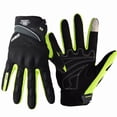 thumbnail image 1 of SUOMY Guantes de moto de carreras con dedos completos transpirables, guantes antideslizantes de calidad, elegantes y decorados, talla S-XXL, color negro, 1 of 5