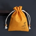 thumbnail image 3 of Toystoory Bolsita fragante, bolsa de papelería de loto, bolsas con cordón, bolsa fragante, joyería, caramelo, automóvil, Ampty, accesorio de aire Almacenamiento y organización del hogar Beige Toystoory HA075353-01, 3 of 6