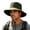 Army Green, variant on Men Wide Brim Breathable Bucket Hat Packable Boonie Hat Outdoor Fishing Hiking Sun Cap