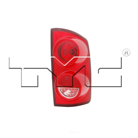 Tail Light Assembly Fits select: 2007-2008 DODGE RAM 1500, 2007-2009 DODGE RAM 2500