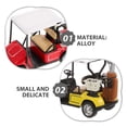 thumbnail image 3 of USHOBE 2Pcs Sturdy Alloy Golf Cart Figurines Realistic Golf Themed Desktop Decorations, 3 of 8
