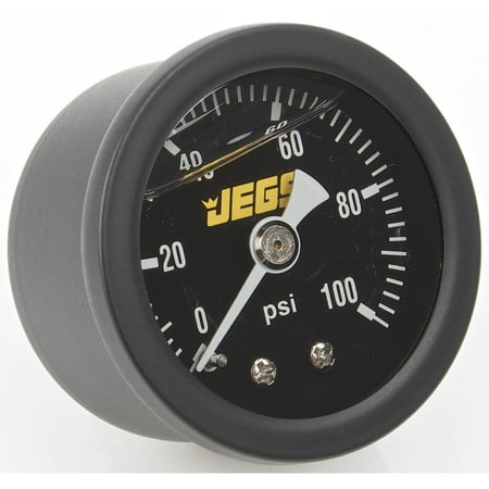 JEGS 41513 Fuel Pressure Gauge 1-1/2 in. Diameter (Best Fuel Pressure Gauge)