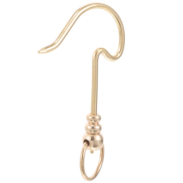 unbranded Gancho Metálico Dorado Para Jaula Que Durabilidad Y Estilo Ornamental En Espacios Interiores