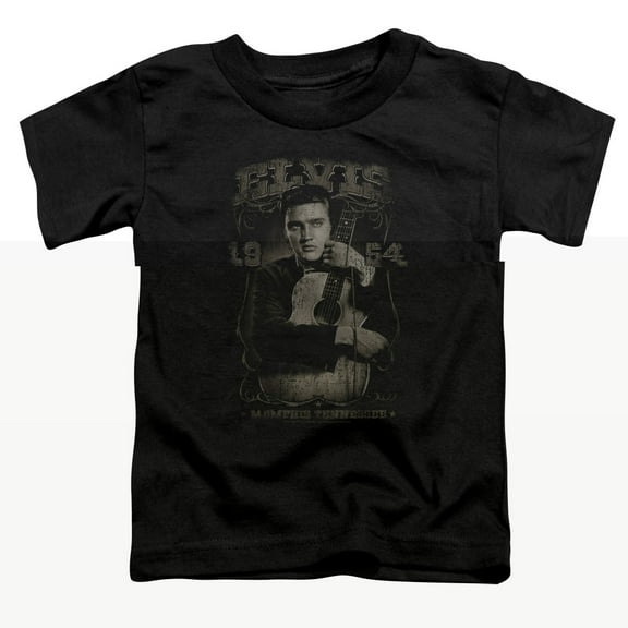 Elvis Presley 1954 Toddler T-Shirt Black