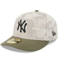 thumbnail image 3 of Men's New Era Light Beige/Olive New York Yankees 2025 Armed Forces Day 59FIFTY Fitted Hat, 3 of 5