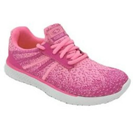 Athletic Works Girl's Lightweight Knit Athletic (Best Athletic Shoes For Narrow Feet)