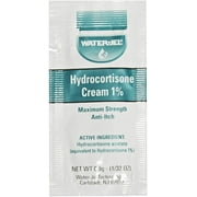 Water-Jel Itch Relief Cream 1% Strength 0.9 Gram Individual Packets, Box of 144