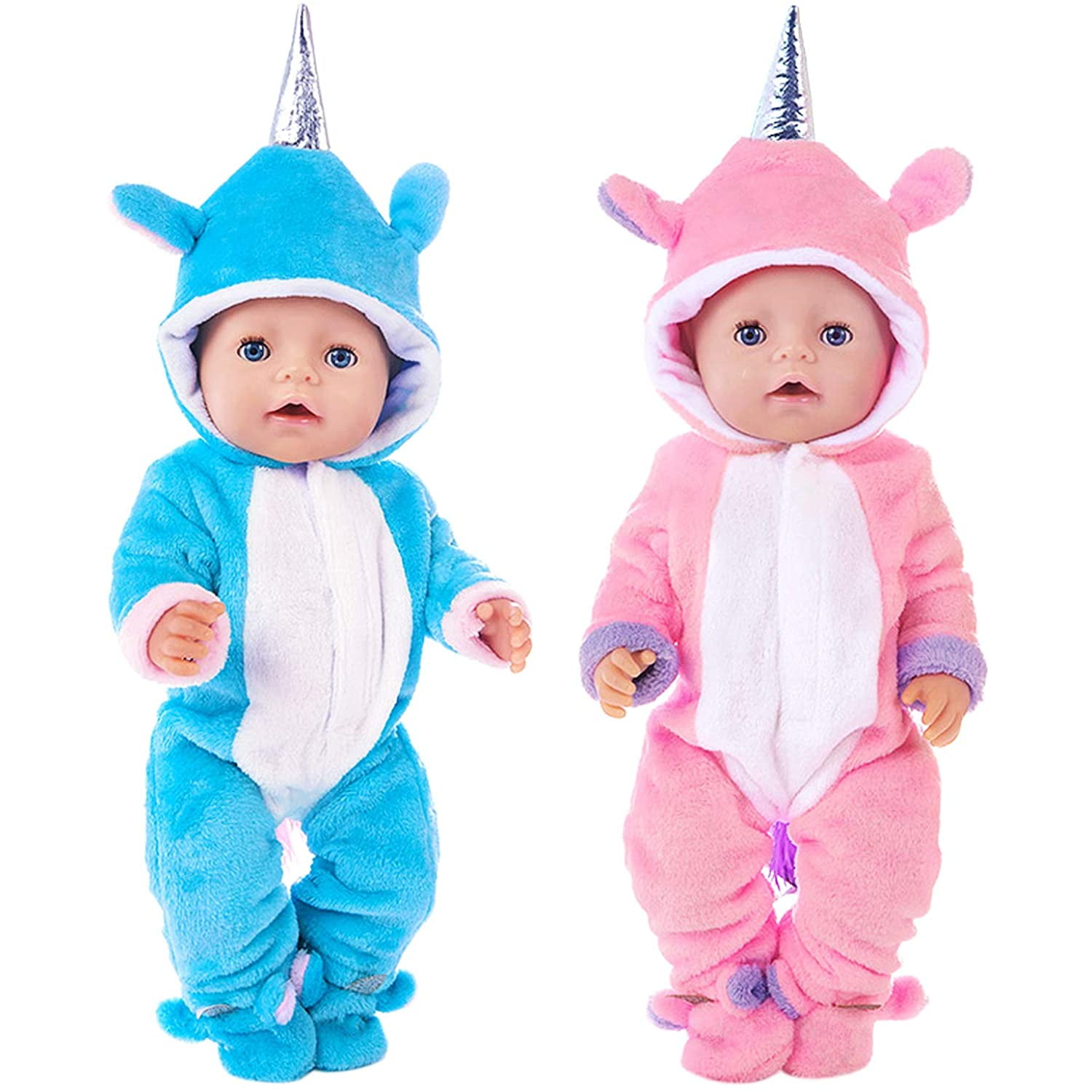 Doll Clothes Animal Set Reborn Baby Doll Clothes Unicorn For 17 Inch 