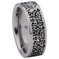 thumbnail image 3 of Leopard Tungsten Carbide Ring, 3 of 6