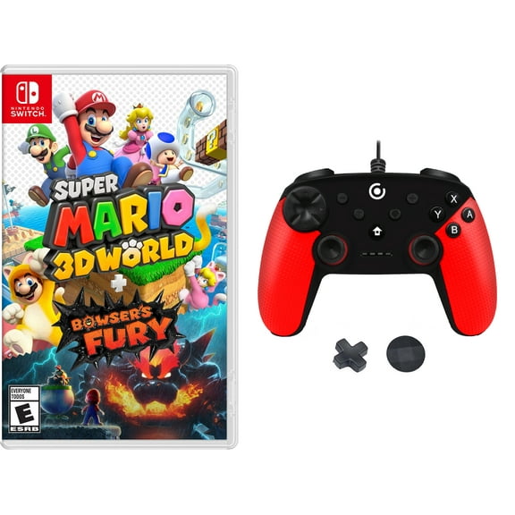 Super Mario™ 3D World Bowser’s Fury Nintendo Switch with Core Innovations Controller