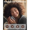 thumbnail image 4 of FrSara Hand Warmers Rechargeable,2 Pack Electric Hand Warmer, 7200mAh Portable Reusable Hand Warmer,Pocket Size,3S Fast Warming up for Heat Therapy,Prevent Chilblain,Outdoor Activit, 4 of 7