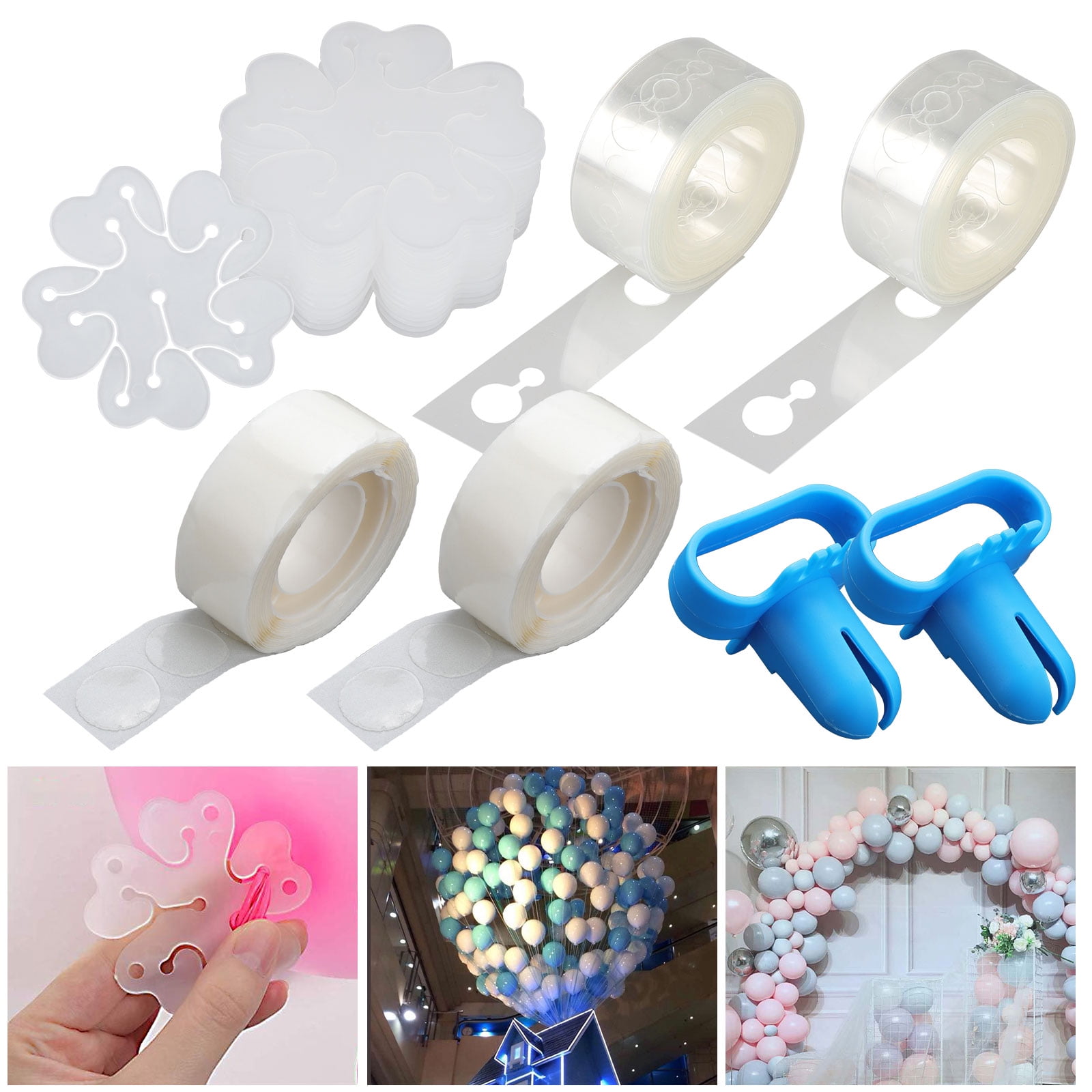TSV Balloon Decorating Strip Kit Set with 2 Rolls Balloon Tape Strip 2